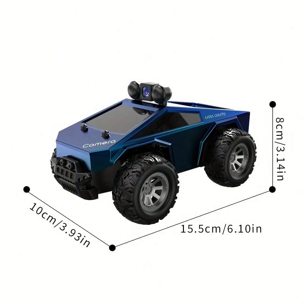 1:28 Scale RC Car with HD Camera – High-Speed Remote Control Racing Car with LED Lights, Off-Road Drift Buggy, Perfect  for Kids Holiday Gift