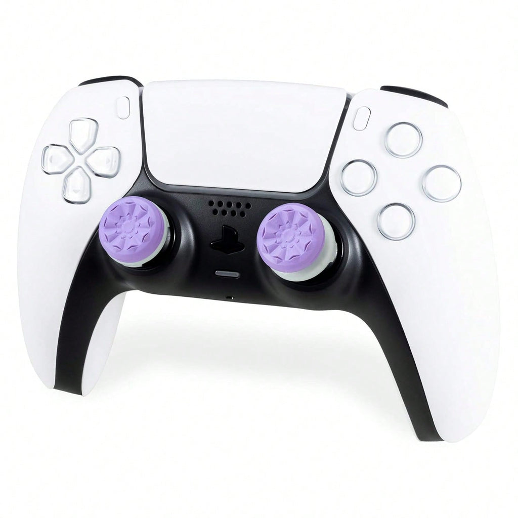 FPS Freek Galaxy Purple for PlayStation 4 (PS4) and PlayStation 5 (PS5) | Performance Thumbsticks | 1 High-Rise, 1 Mid-Rise | Purple