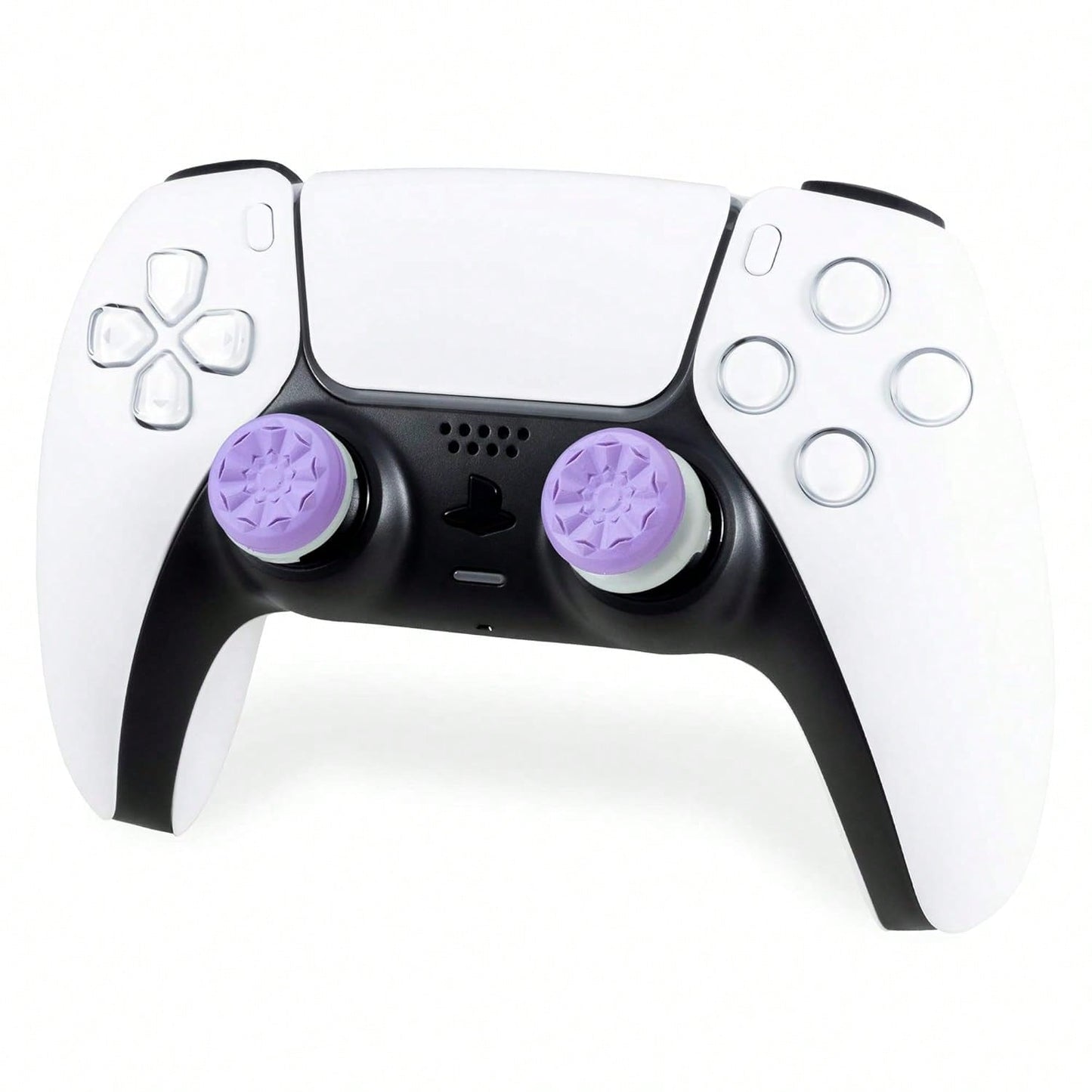 FPS Freek Galaxy Purple for PlayStation 4 (PS4) and PlayStation 5 (PS5) | Performance Thumbsticks | 1 High-Rise, 1 Mid-Rise | Purple