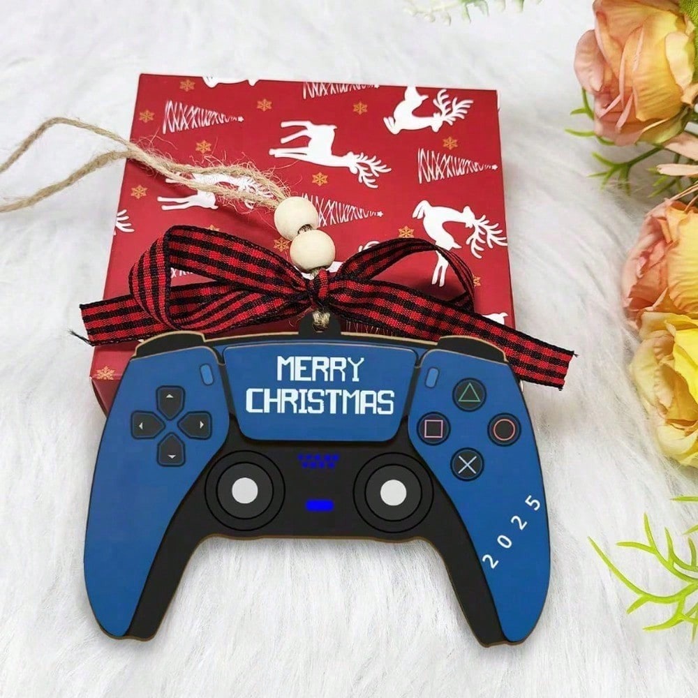 Christmas Ornaments for Gamers – Fun Gaming Controller Decorations for Christmas Holiday Trees, Perfect Gift for Kids & Teens