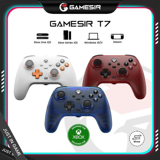 GameSir T7 Wired Entry-Level Controller for Xbox Series X|S, Xbox One & Windows 10/11 – PC Gaming Gamepad with 3.5mm Audio Jack Game Console Smartphone
