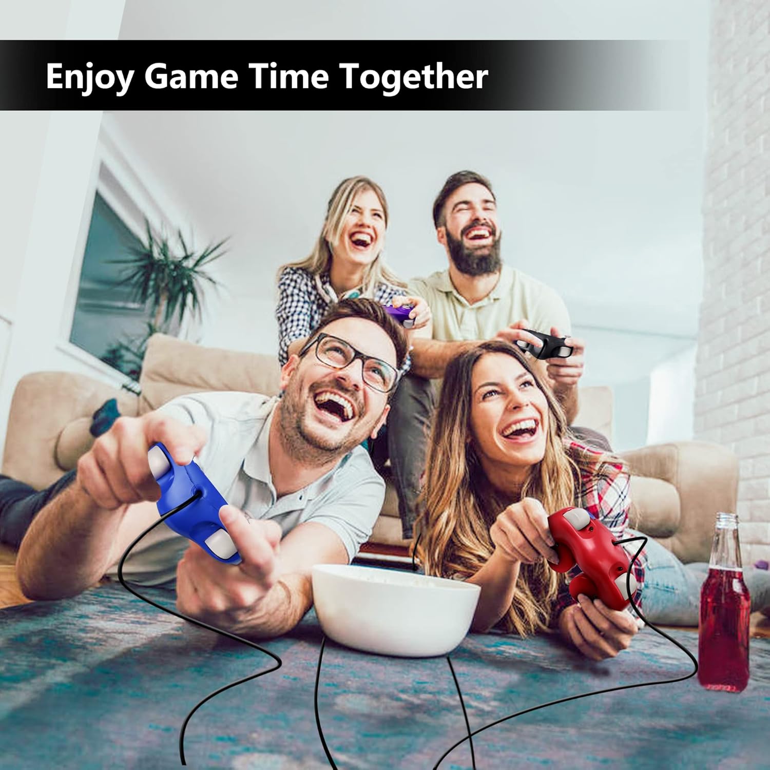 Gamecube Controller, Classic Wired Controller for Wii Nintendo Gamecube (Black)