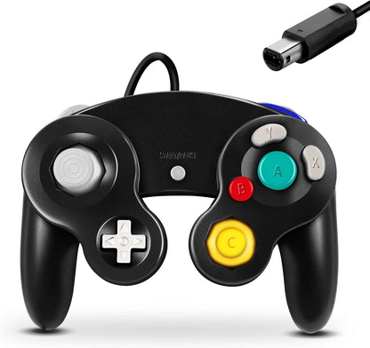 Gamecube Controller, Classic Wired Controller for Wii Nintendo Gamecube (Black)