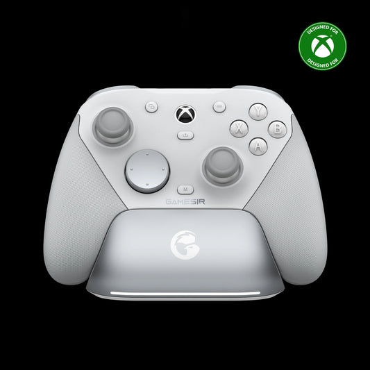 GameSir G7 Pro Controller for Xbox Series X|S, Xbox One & Windows 10/11, Plug and Play Gaming Gamepad with TMR sticks, Hall Effect & Clicky Trigger Stops - White