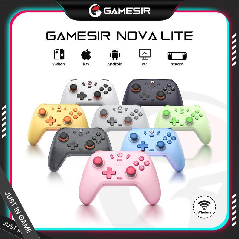 GameSir Nova Lite (Not for Xbox) Multi-Color Wireless Controller – PC/Steam/Android/iOS/Switch Console Smartphone