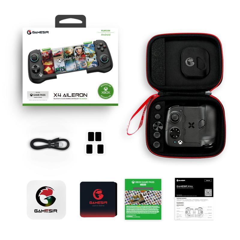 GameSir X4 Aileron Bluetooth Mobile Gaming Controller for Android with Hall Effect Joysticks
