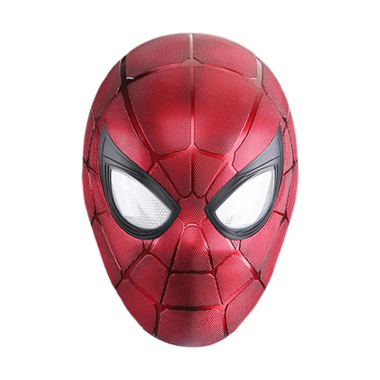 Life-Size Iron Spider-Man Collectible Helmet: Immersive Hardcore Replica with Blinking Eyes, Touch & Remote Control