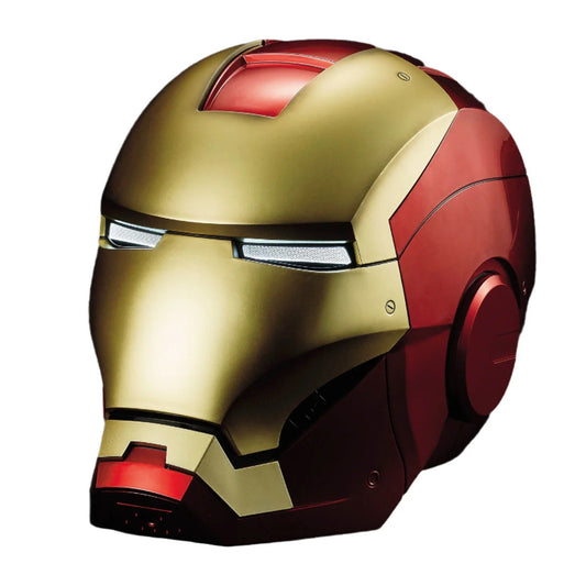 Smart Iron Man MK7 Helmet – 1:1 Wearable Collectible with Quad-Control System (Voice, Touch, Remote)