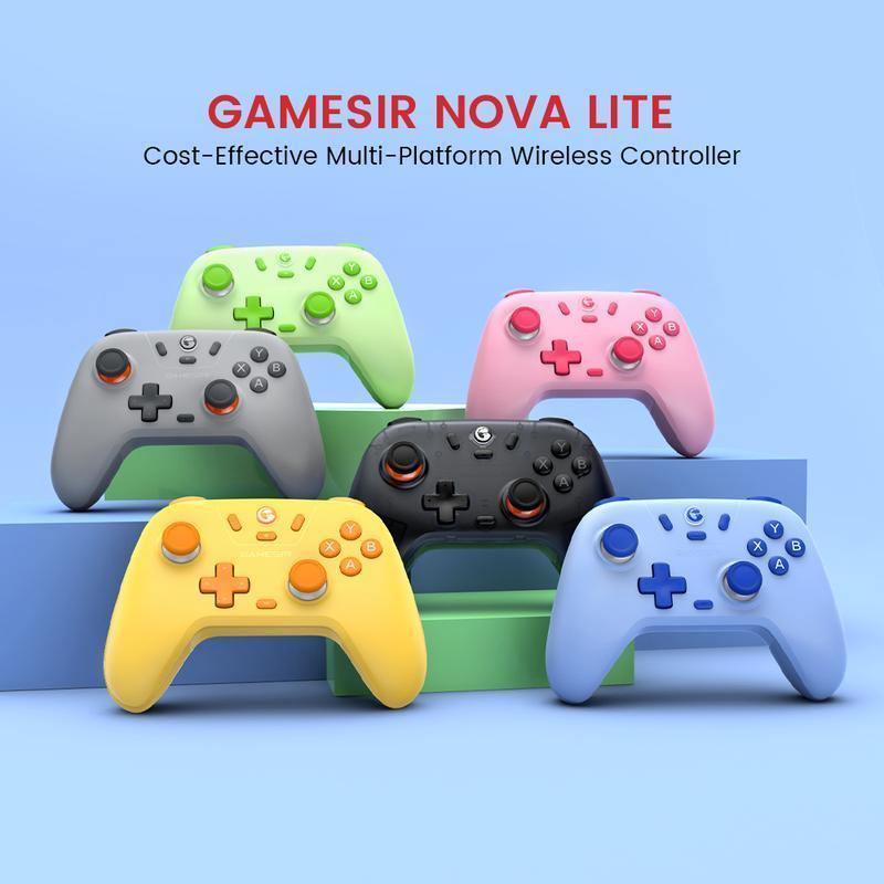 GameSir Nova Lite (Not for Xbox) Multi-Color Wireless Controller – PC/Steam/Android/iOS/Switch Console Smartphone