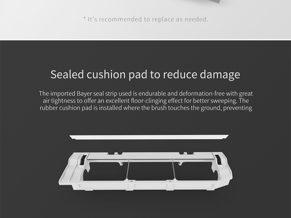 2PCS Original Xiaomi Robotic Vacuum Cleaner Side Brushes for Xiaomi Robotic Vacuum Cleaner/Xiaomi Robotic Vacuum Cleaner 2