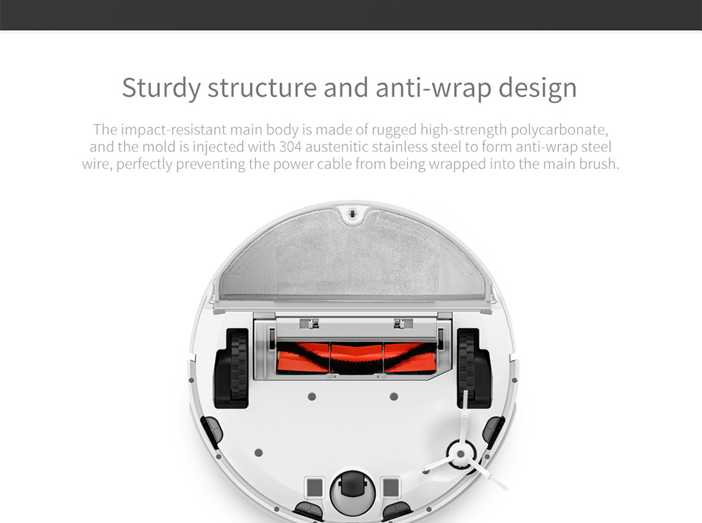 2PCS Original Xiaomi Robotic Vacuum Cleaner Side Brushes for Xiaomi Robotic Vacuum Cleaner/Xiaomi Robotic Vacuum Cleaner 2