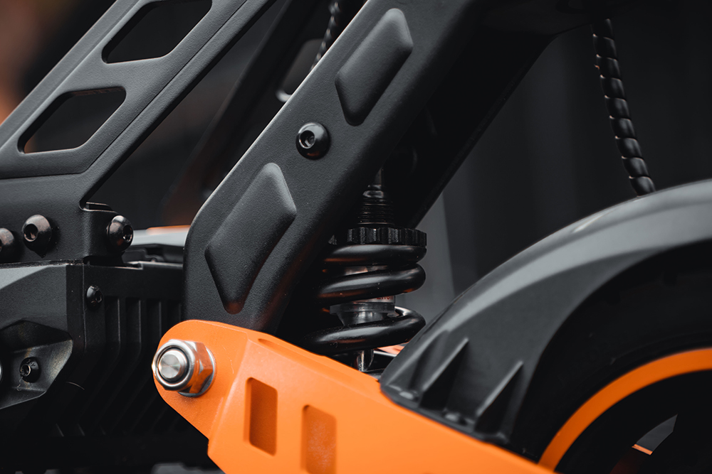 KuKirin G2 Max Electric Scooter 10 Inch Off-road Tires 1000W Motor 55Km/h Max Speed 48V 20Ah Battery 80km Range 120KG Max Load Detachable Seat Adjustable Height