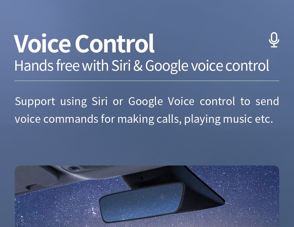 Ownice T3 Wireless Auto Ai Box for Tesla, Dual WiFi, Support CarPlay / AirPlay / Android Auto / MiraCast - Blue