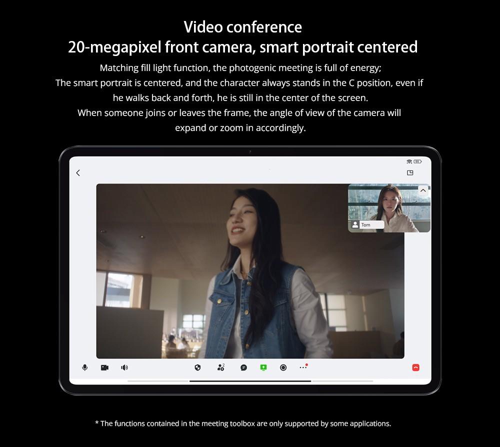Xiaomi Pad 6 Pro CN Version Snapdragon 8+ Processor, Android 13, 12GB RAM 256GB ROM, 50MP + 20MP Cameras, WiFi 6 - Black