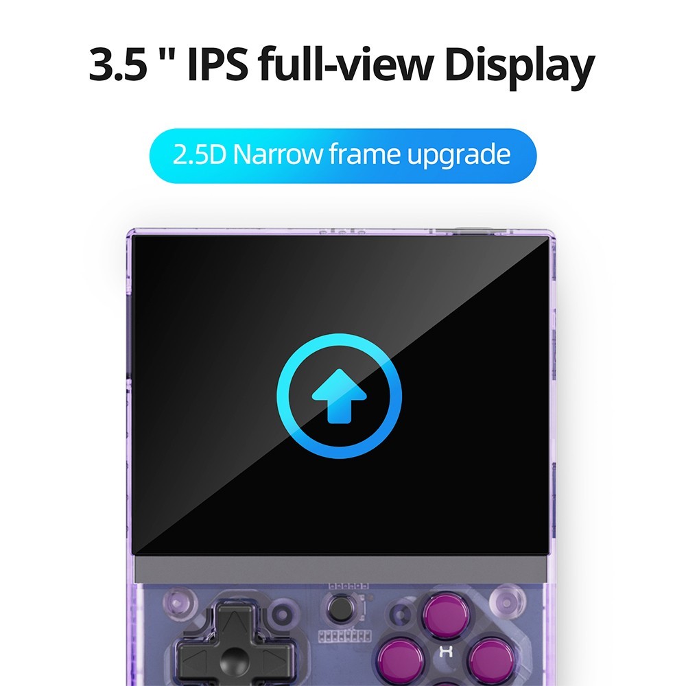 MIYOO Mini Plus Game Console 64GB - Purple