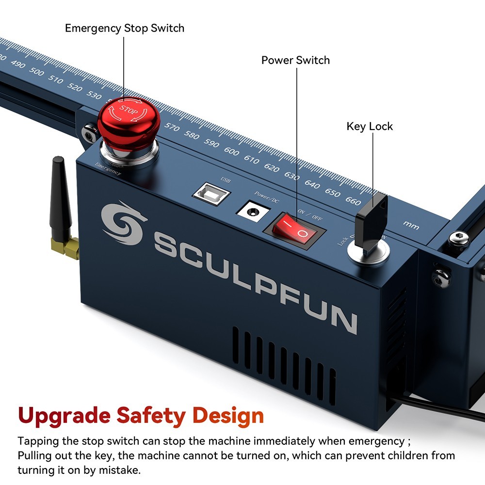 SCULPFUN S30 Ultra 22W Laser Cutter