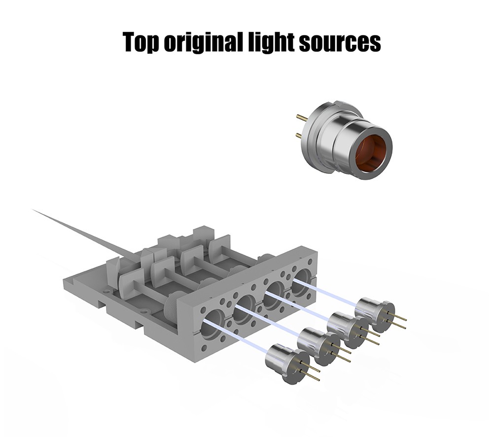 NEJE E80 24W Fixed-Focus Laser Module, 0.06x0.06mm Focus