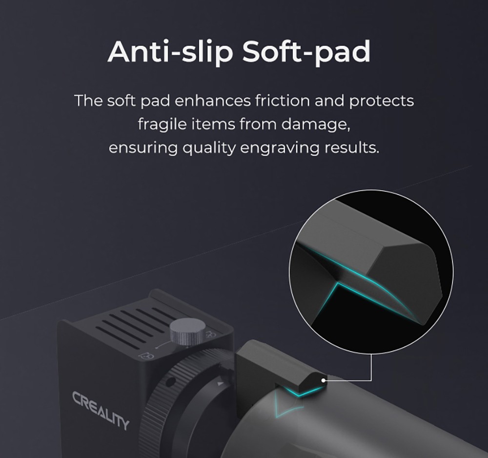 Creality Rotary Kit Pro for Curved Surface Engraving