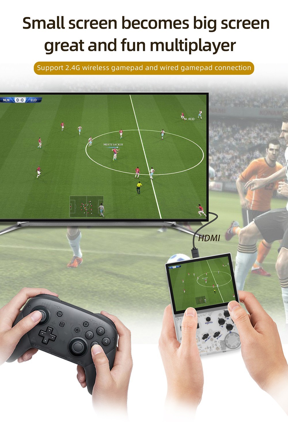 ANBERNIC RG35XX Game Console 64GB 5000 Games - Grey