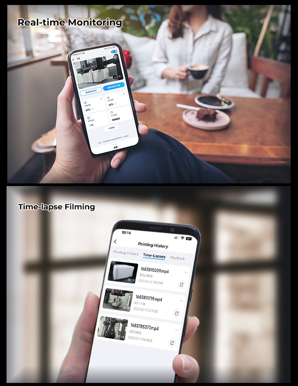 Creality Nebula 3D Printer Control Screen Camera Smart Kit, 1920x1080 Resolution, Remote Monitoring, Time-Lapse Photography