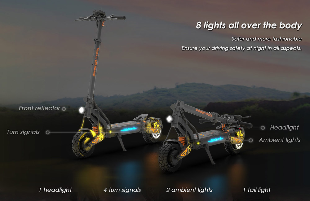 (2025 Upgraded Version) KuKirin G2 Master Electric Scooter, 10