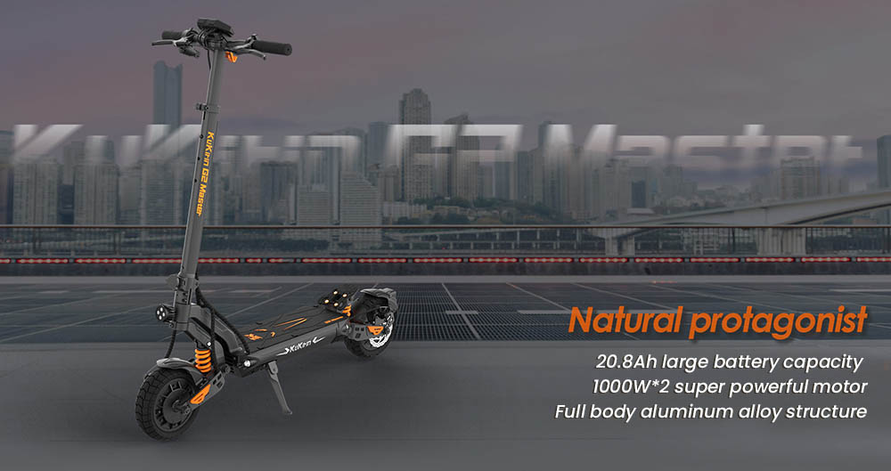 (2025 Upgraded Version) KuKirin G2 Master Electric Scooter, 10