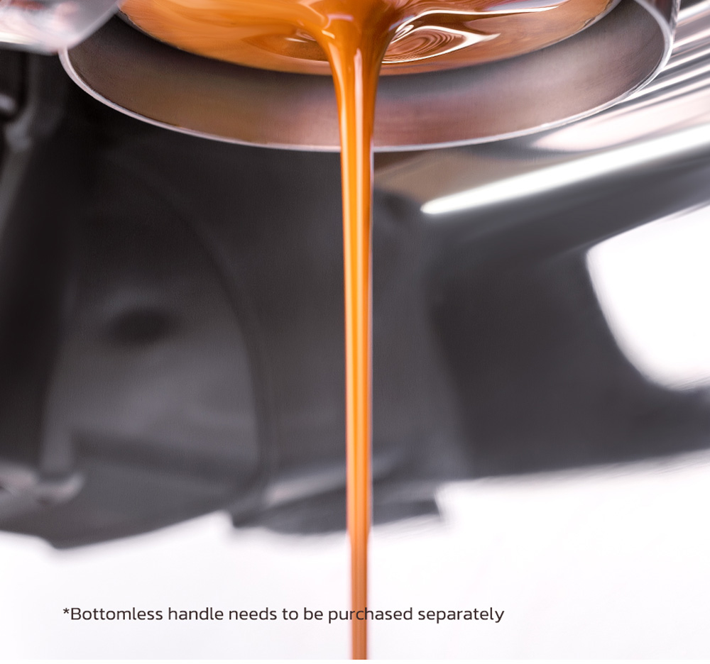 HiBREW H7A Coffee Maker Espresso Machine, 20 Bar Pressure, Dual Boiler System, 30 Levels Grinder, 250g Coffee Bean Capacity, LCD Touch Screen