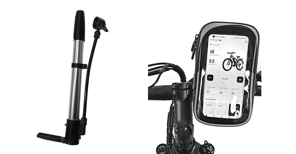 DUOTTS N26 Electric Bike, 750W*2 Motors, 55km/h Max Speed, 26*4.0' Inflatable Tires, 48V 20Ah Samsung Battery, 120-150km Range, Shimano 7-Speed, 200kg Max Load - Black
