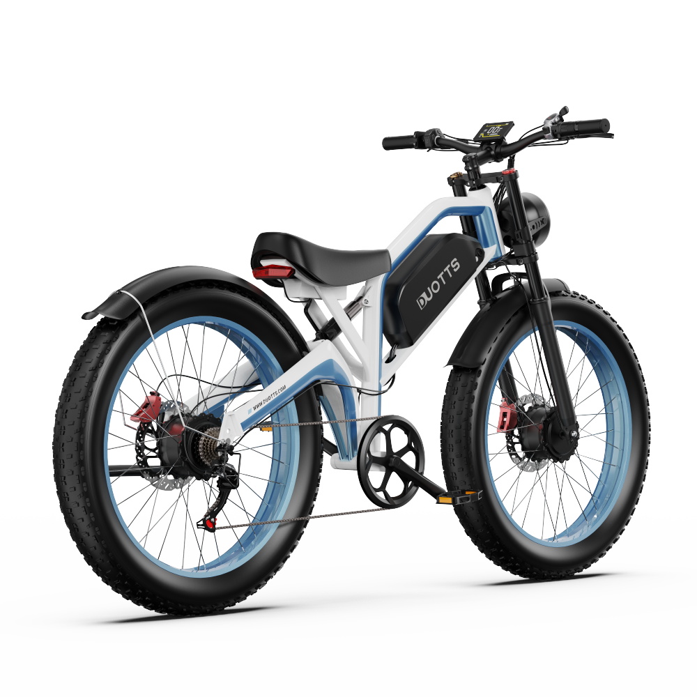 DUOTTS N26 Electric Bike, 750W*2 Motors, 55km/h Max Speed, 26*4.0