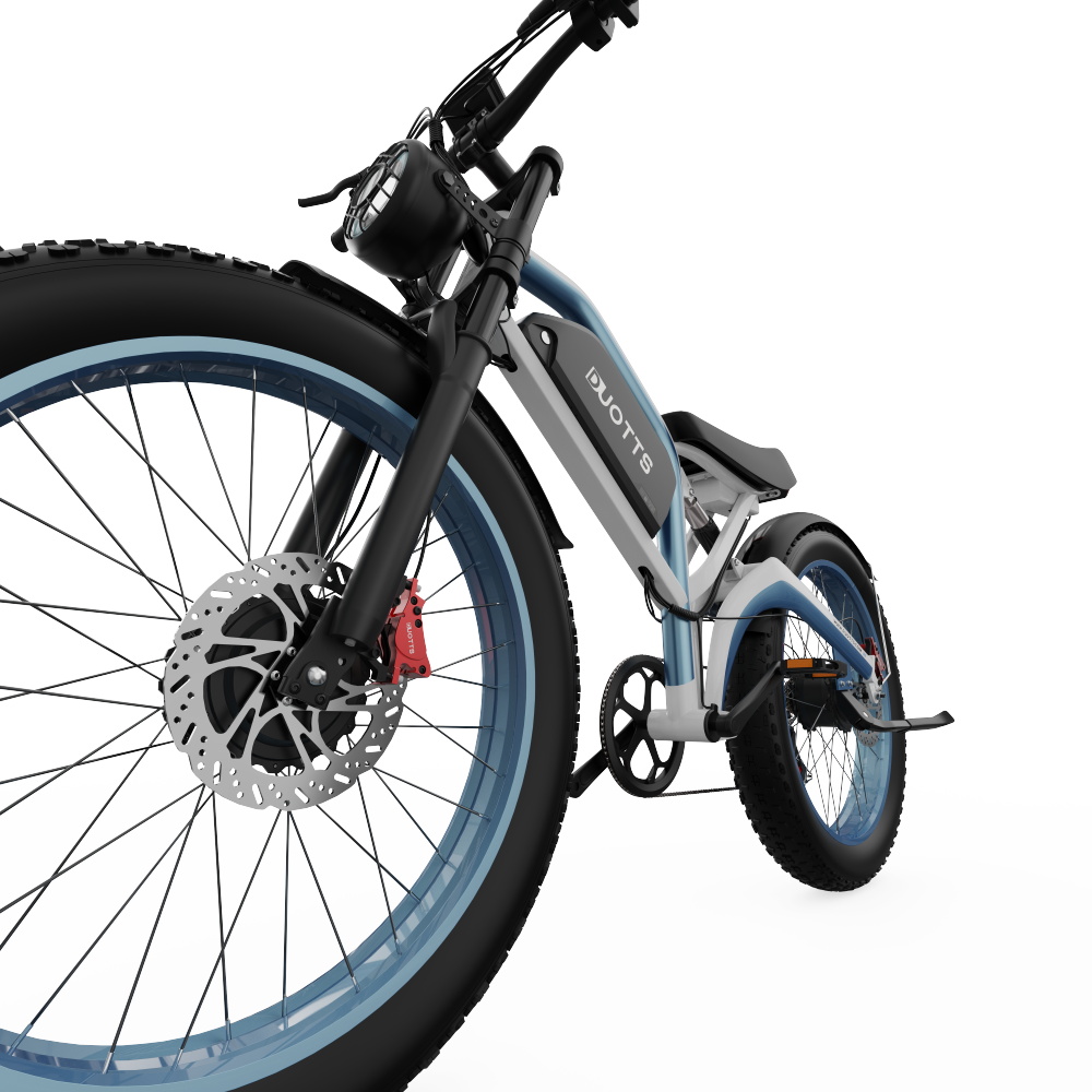 DUOTTS N26 Electric Bike, 750W*2 Motors, 55km/h Max Speed, 26*4.0