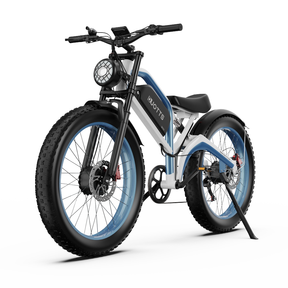 DUOTTS N26 Electric Bike, 750W*2 Motors, 55km/h Max Speed, 26*4.0