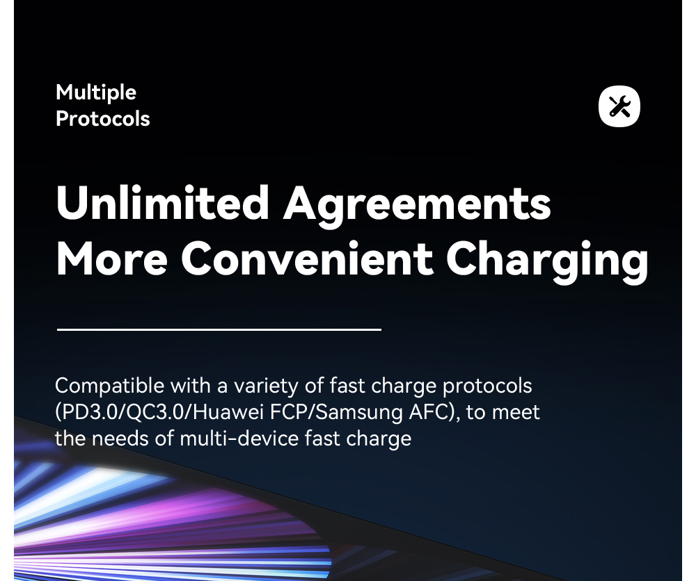 ESSAGER 54W Car Charger, USB-A+Type-C 2 Ports, PD Quick Charging, Ambient Light, Intelligent Chip - Gray