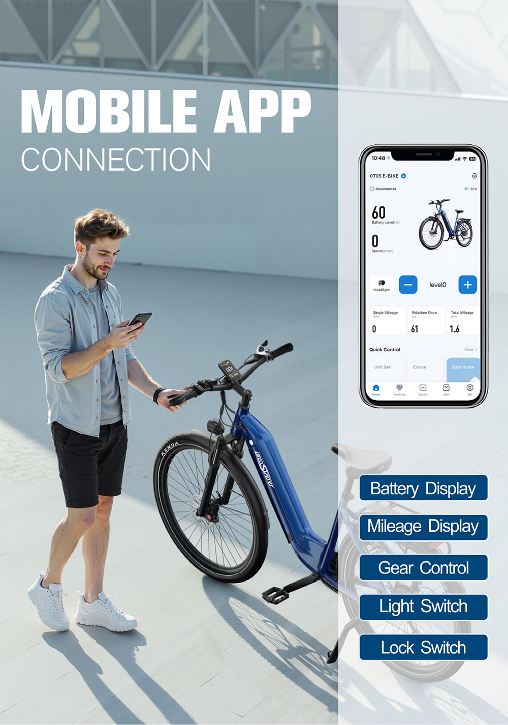 Onesport OT05 Electric Bike 27.5