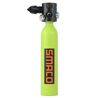 SMACO S500 0.7L Mini Scuba Diving Tank - Green