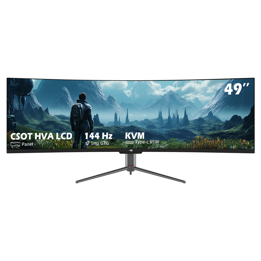 TITAN ARMY P27GR Gaming Monitor, 27-inch 2560*1440 16:9 Fast IPS Screen, 200Hz Refresh Rate, 1ms GTG, 99% sRGB, HDR400, Adaptive-Sync, Gaming Mode, Dynamic OD, PBP & PIP Display, Low Blue Light, Adjustable Tilt, VESA Wall Mounting