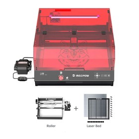 Mecpow X4 Pro 22W Laser Rotary Roller Laser Bed