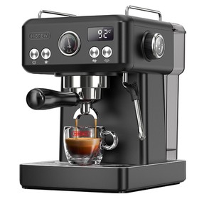 HiBREW H10A Semi Automatic Espresso Coffee Machine Adamantine Black