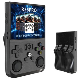 R36 Pro Handheld Game Console 64GB Black