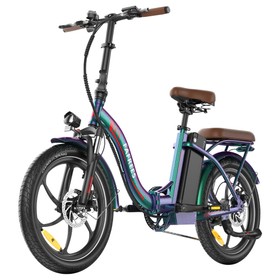 Fafrees F20+ Pro Folding Electric Bike 250W 36V 22.5Ah Nebula Teal