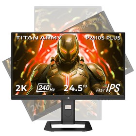 TITAN ARMY P2510S PLUS Fast IPS QHD 240Hz Gaming Monitor