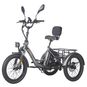 FAFREES F20 Mate Electric Cargo Tricycle Upgrade Version 23.45Ah Black