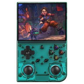 ANBERNIC RG35XXPro Game Console 64GB 128GB Transparent Teal