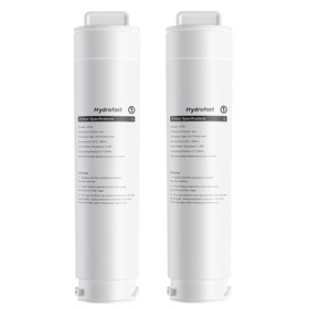2Pcs Hydrofast HF03 Composite Filter for W100 Water Purifier