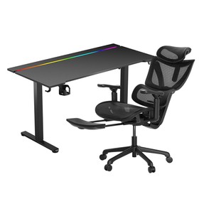 ACGAM CG-5245M Ergonomic Office Chair and Electric Desk