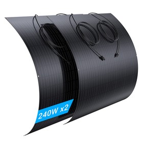 LIONSHEE LS-SP240 240W Flexible Solar Panel 2PCS