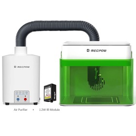 Mecpow M1 5W Laser Engraver with IR Laser Module and Fume Extractor