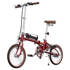 ONESPORT OT02 Folding Electric Bike 250W 36V 5.2Ah 25km/h Red