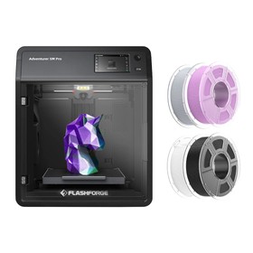 Flashforge Adventurer 5M Pro 3D Printer with 4kg Mecpow PLA+ Filament