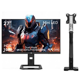 TITAN ARMY P275MV PLUS 27 inch Gaming Monitor with T300 Pro Arm