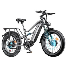 HIKNIGHT H6 PRO 4000W Electric Bike Gray